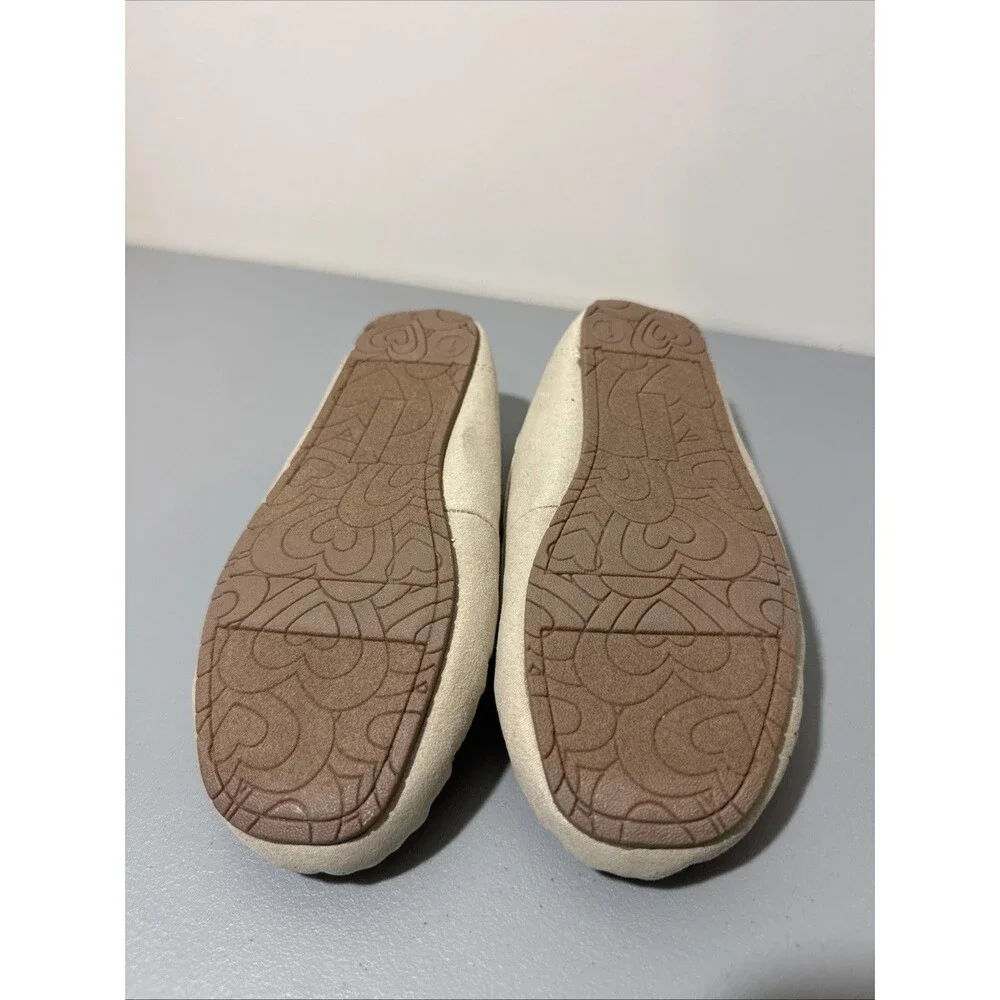 Cat & Jack Youth Girl's Shoes Slippers Slip On White SIze 1